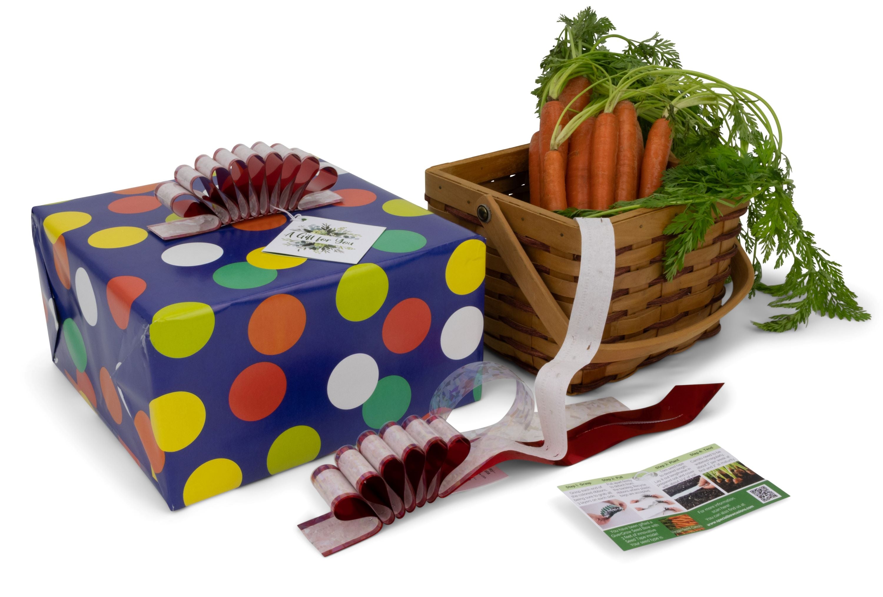 Give+Grow Plantable Wave Gift Bow (one bow)